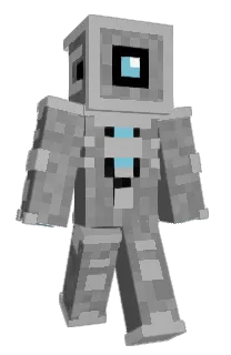 Front of TBakey's skin