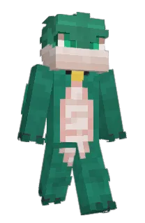 Front of AlefVT's skin