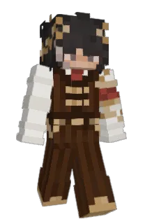 Front of itsen's skin