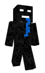 cod gray and black Minecraft skin — Slim model
