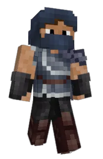 Front of Sandhapper's skin