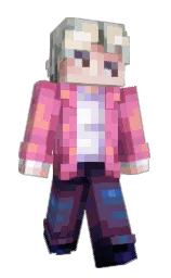Mofagh's Minecraft skin wearing the Aurora cape