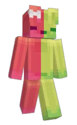 _Ficus's Minecraft skin wearing the Aurora cape