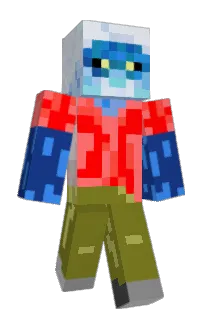Front of Haidoro's skin