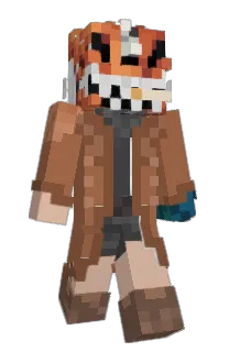 Front of Atummi's skin
