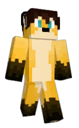 Laolack's Minecraft skin wearing the Cherry Blossom cape