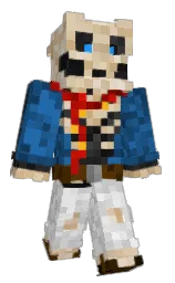 Longname_Matt's Minecraft skin wearing the Migrator cape