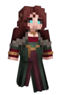 Front of Ilyrana's skin