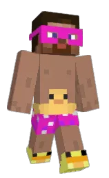 Skordok's Minecraft skin wearing the Pan cape