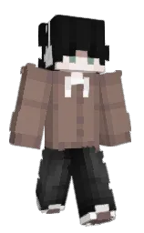 almond frost and sand dune Minecraft skin — Classic model — first worn by FFxbiaan