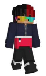 AimLikeLuqas's Minecraft skin wearing the Migrator cape