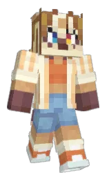 gin fizz and janna Minecraft skin — Classic model — first worn by possum_chipsa