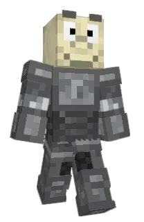 Front of BobMowzie's skin