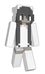 Minecraft-Skin in hint of red und white — Modell: Schmal — zuerst getragen von yaralol