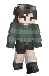 Front of concernedegg's skin