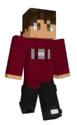 SimiSrob's Minecraft skin wearing the Yearn cape
