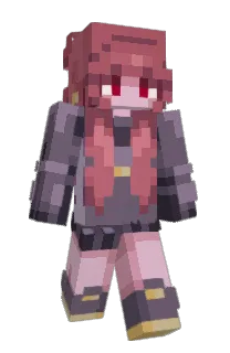 Front of Nevyaj's skin