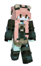 Slim Minecraft skin
