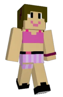 Front of FloraMinecraft's skin