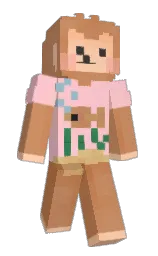 Slim Minecraft skin