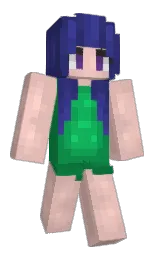 cavern pink Minecraft skin — Slim model — first worn by gurolol