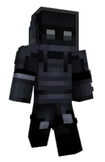 Front of AtomStein's skin