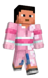 lavender pink and cotton candy Minecraft skin — Classic model — first worn by Mine_Skin