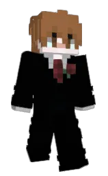 VinMacabre's Minecraft skin wearing the Pan cape
