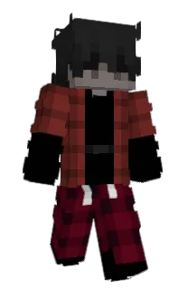 Front of Trestin's skin