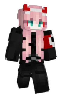 Front of Dpeppermint's skin