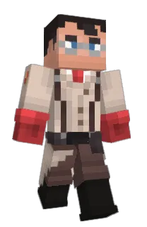 Front of Minecraft skin