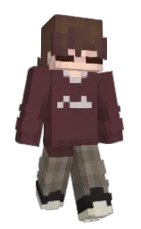 congo brown and millbrook Minecraft skin — Slim model — first worn by art_by_aero
