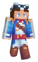 superrex45's Minecraft skin wearing the Migrator cape