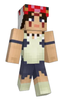 Front of vernim's skin