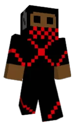 skullking2255's Minecraft skin wearing the Migrator cape
