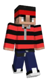 Takkena's Minecraft skin wearing the Migrator cape