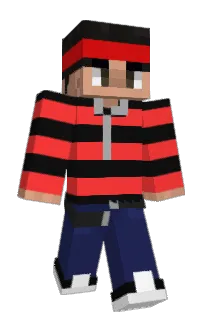 Front of Takkena's skin
