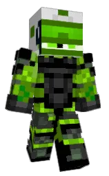black and log cabin Minecraft skin — Classic model — first worn by PEPeTAzz