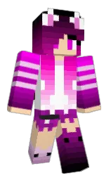 apricot peach and vanilla ice Minecraft skin — Slim model