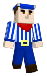 Pastaspace's Minecraft skin wearing the Migrator cape