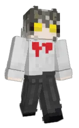 Ayham's Minecraft skin wearing the Twisted cape