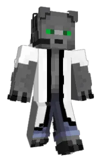Front of elchebe's skin