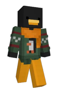 Front of Yepico's skin