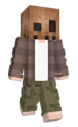 celiose's Minecraft skin wearing the Builder cape