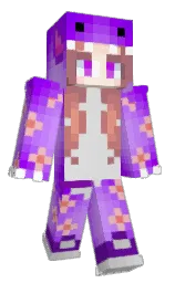 Longwey147's Minecraft skin wearing the Aurora cape