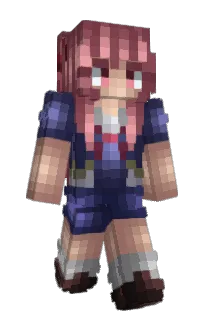 Front of Tchiki's skin