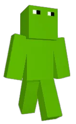 limeade and bright green Minecraft skin — Classic model