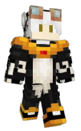HyMahmud's Minecraft skin wearing the Migrator cape