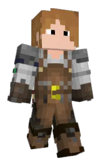 Front of Minecraft skin