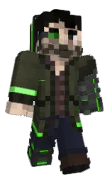 mak7on's Minecraft skin wearing the Migrator cape
